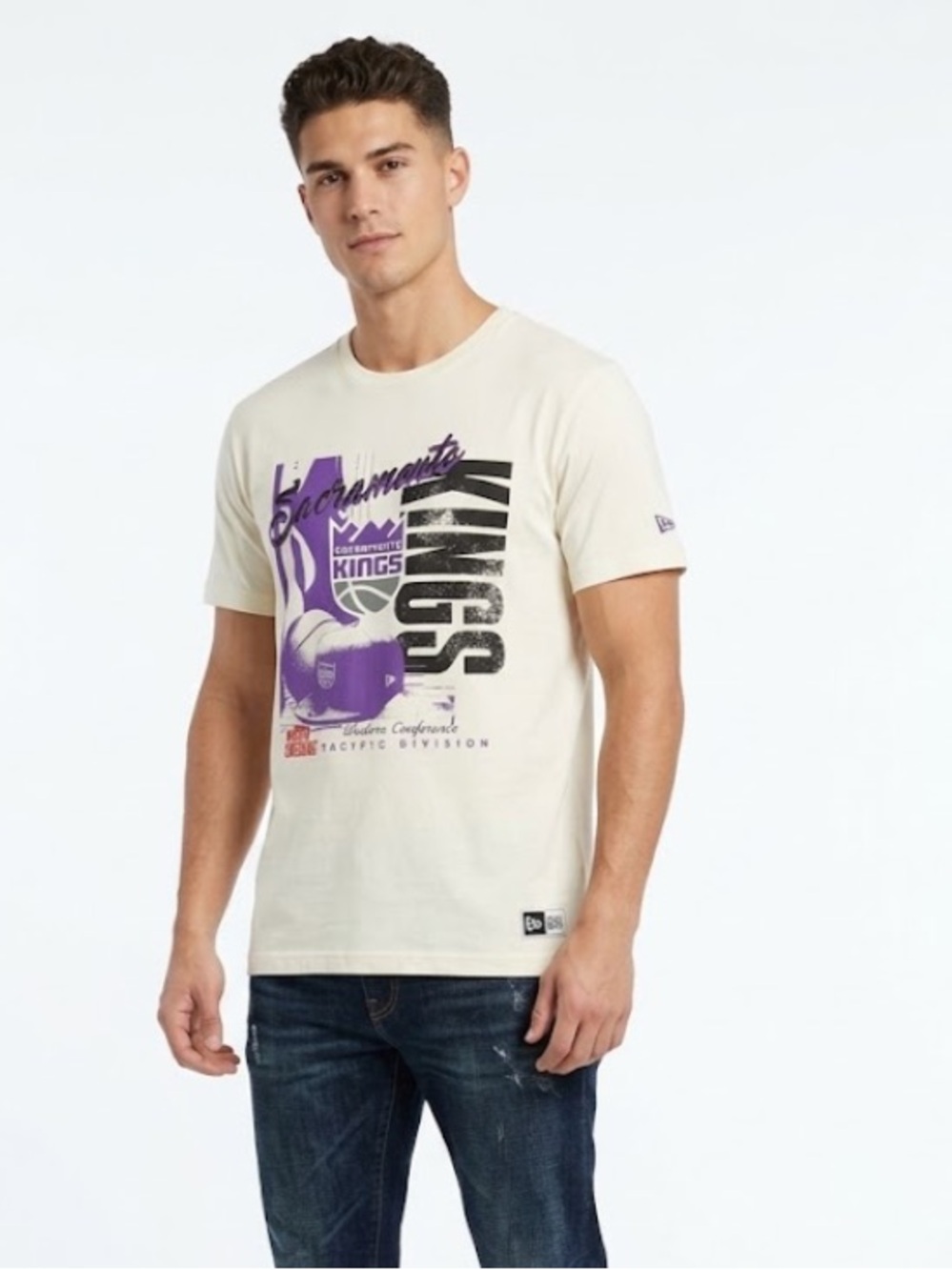 Sacramento Kings New Era Western Conference Graphic Tee - Size XL